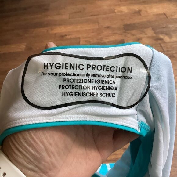 NWT Swimsuit for All High waist swim bottoms. size 12 turquoise - Picture 5 of 6